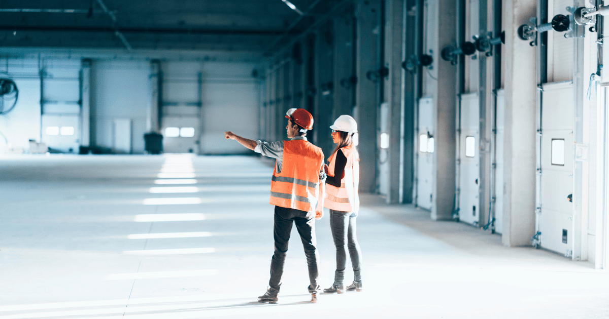 Commercial security camera installation for business facility