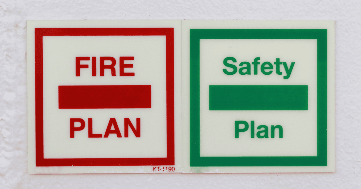 commercial fire safety plan